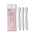 LMLTOP Fashion Makeup Comfort & Portable Brow Razor 3pcs
