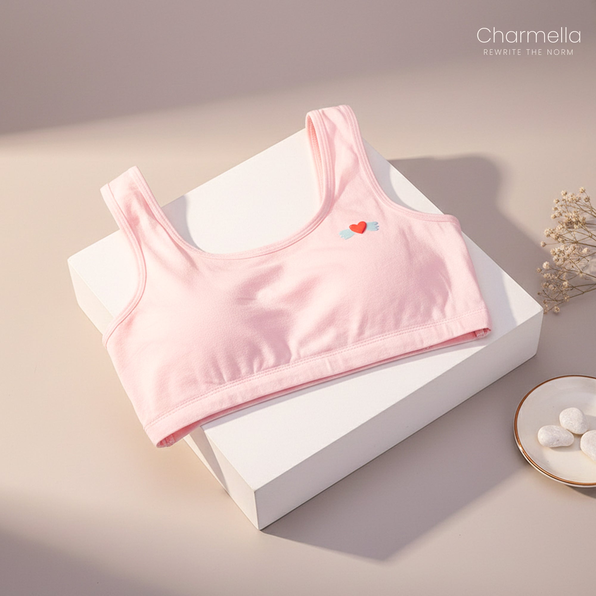 Charmella Slip-On Bra