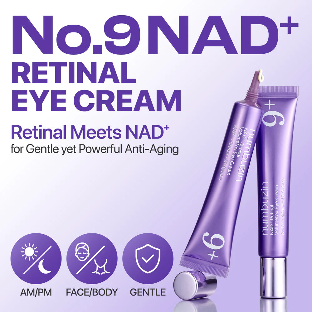 numbuzin - No.9 NAD+ Retinal Volumetox Eye Cream