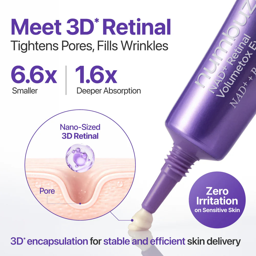 numbuzin - No.9 NAD+ Retinal Volumetox Eye Cream