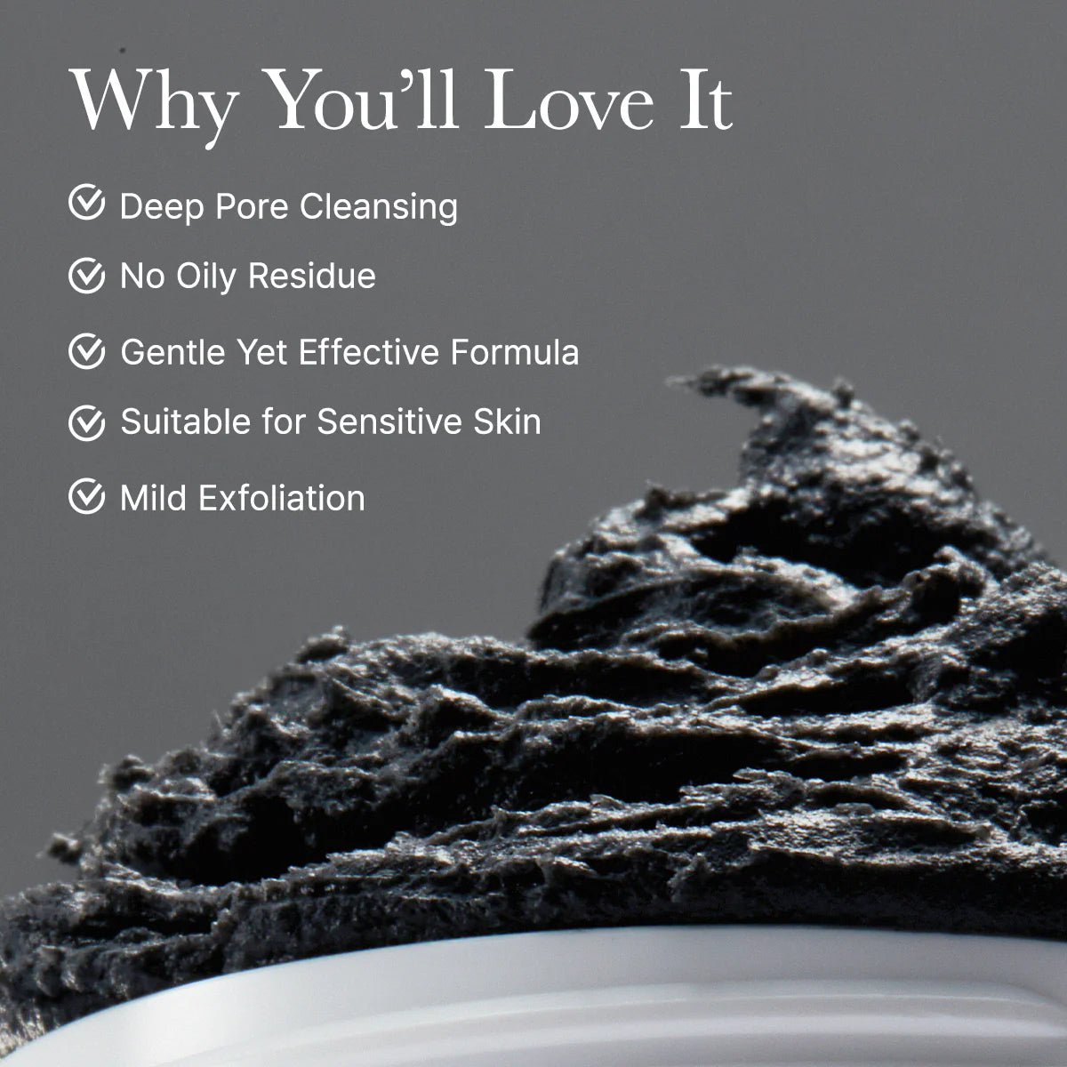 Arencia Black Tea Rice Mochi Cleanser
