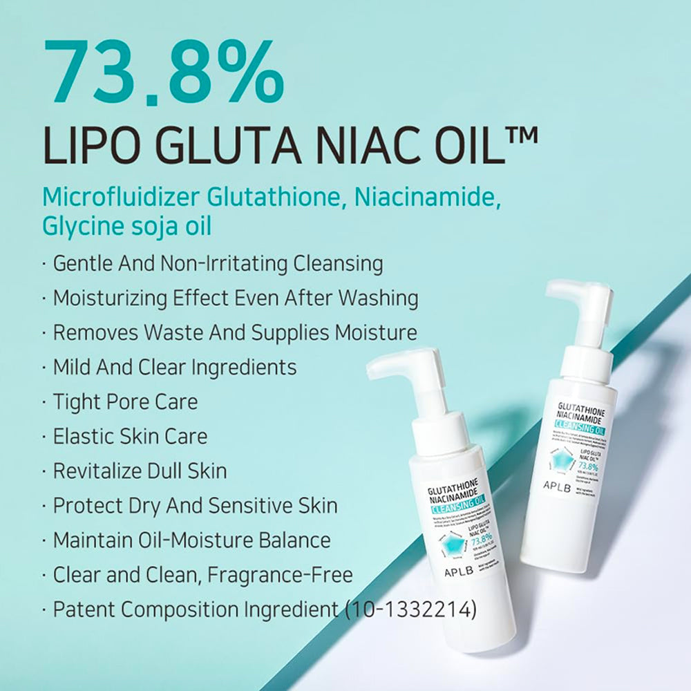APLB Glutathione Niacinamide Cleansing Oil