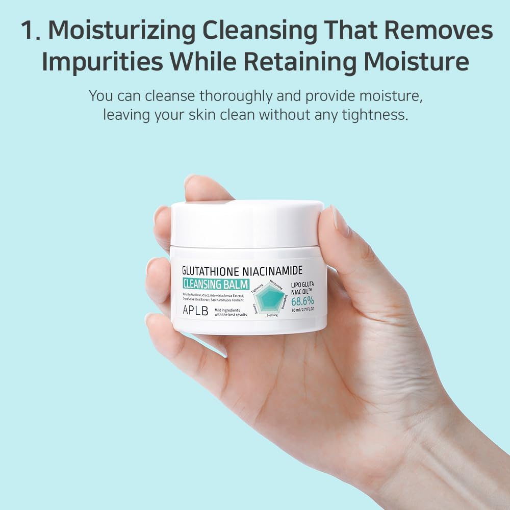 APLB Glutathione Niacinamide Cleansing Balm