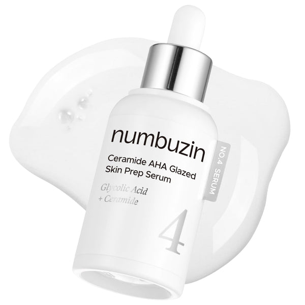 numbuzin No.4 Ceramide AHA Glazed Skin Prep Serum