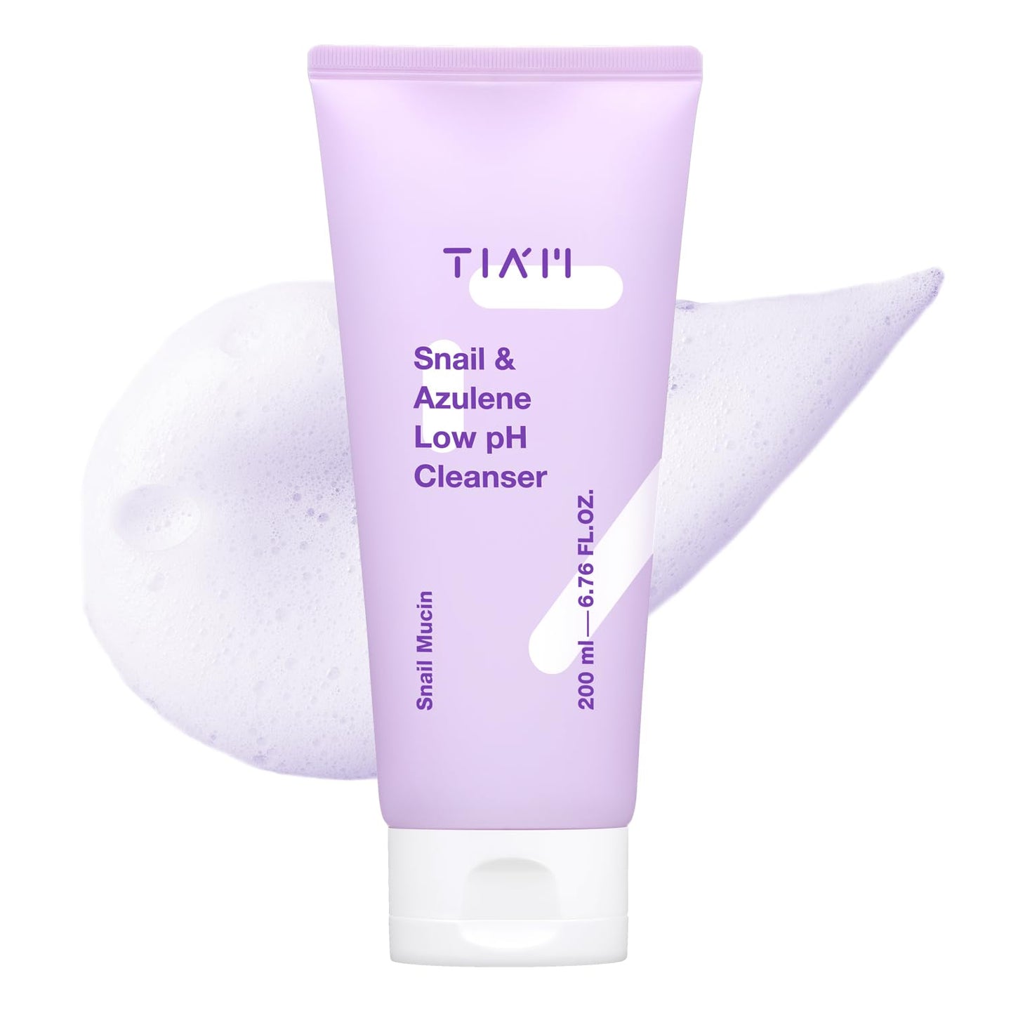 TIAM Snail & Azulene Low pH Cleanser