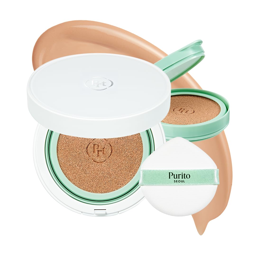 Purito SEOUL - Wonder Releaf Centella BB Cushion Set 15g (2pcs Bundle Set)