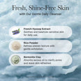 Arencia Fresh Royal Blue Hyssop Rice Mochi Cleanser