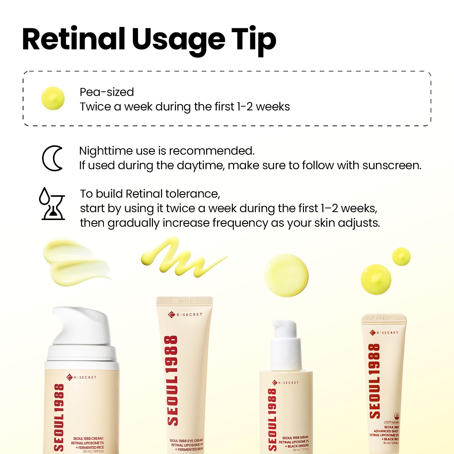 K-SECRET SEOUL 1988 Advanced Shot : Retinal Liposome 12% + Black Rice