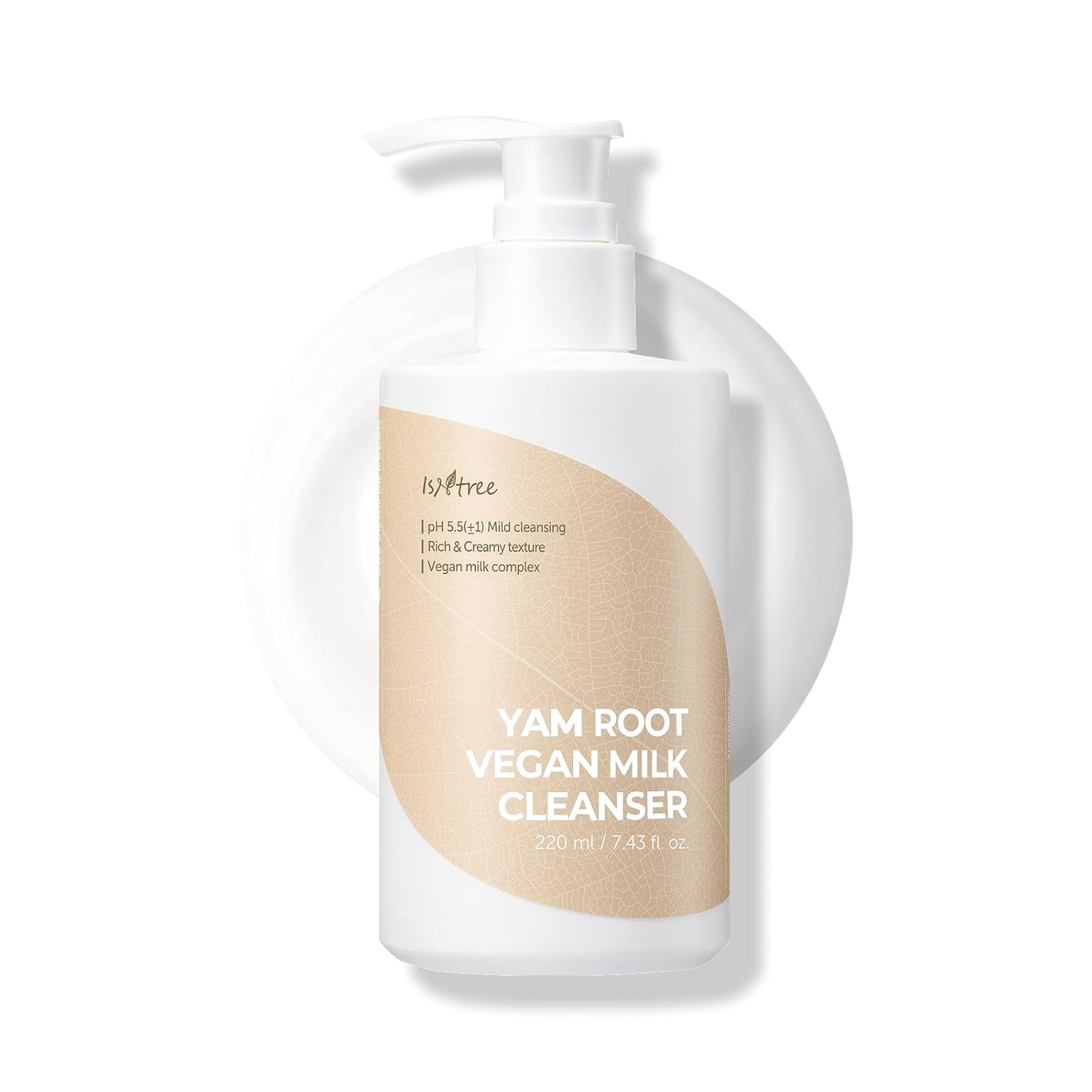 Isntree Yam Root Vegan Milk Cleanser