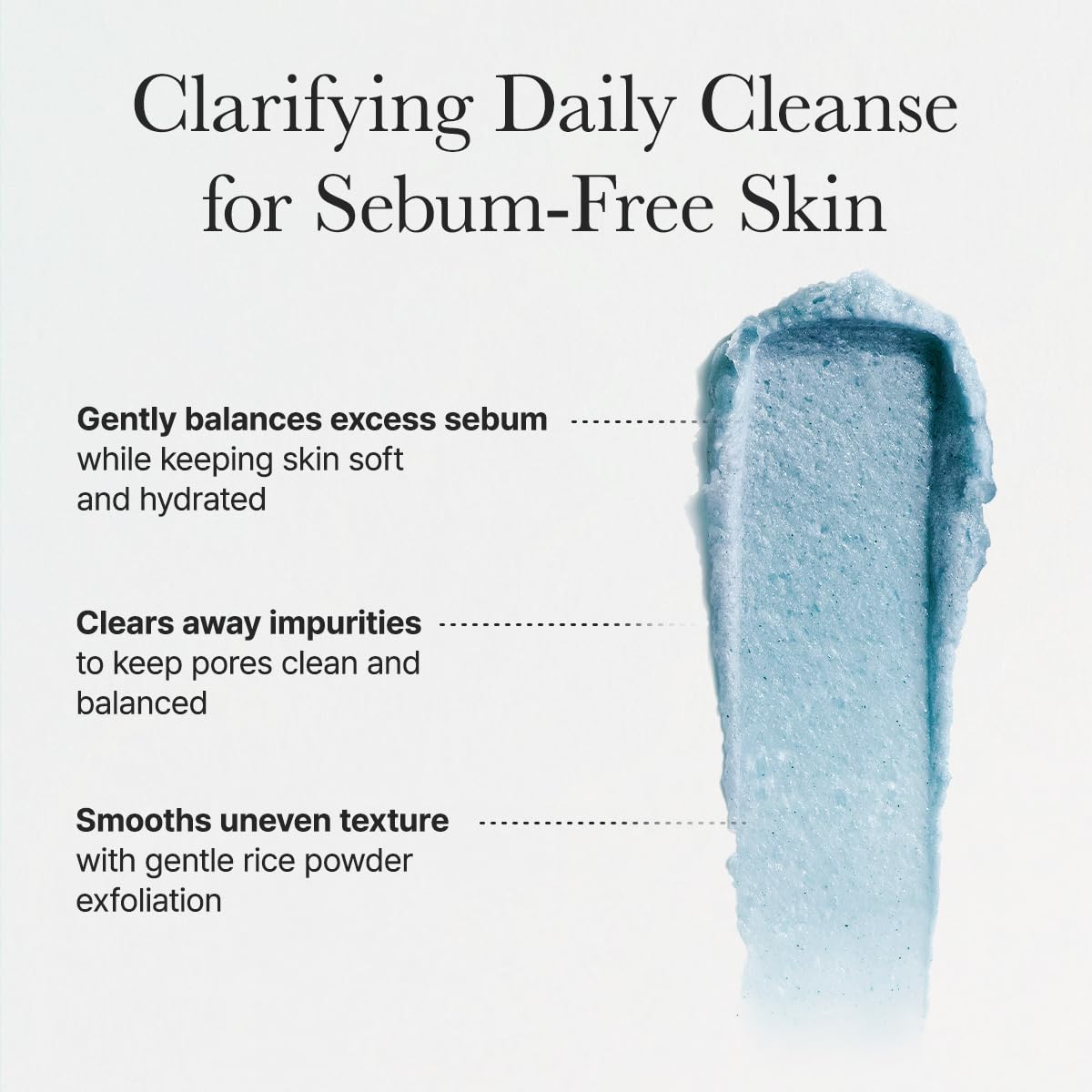 Arencia Fresh Royal Blue Hyssop Rice Mochi Cleanser