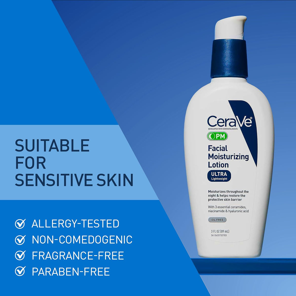 CeraVe PM Facial Moisturizing Lotion