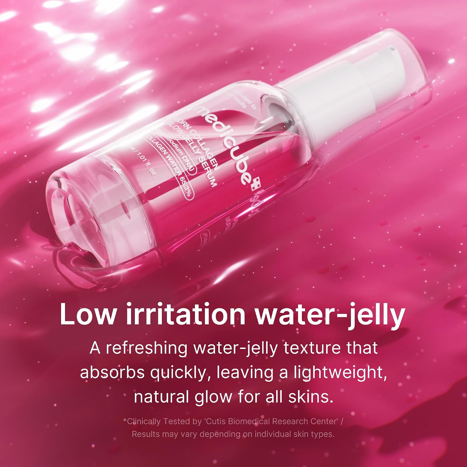 Medicube PDRN Pink Collagen Glow Jelly Serum
