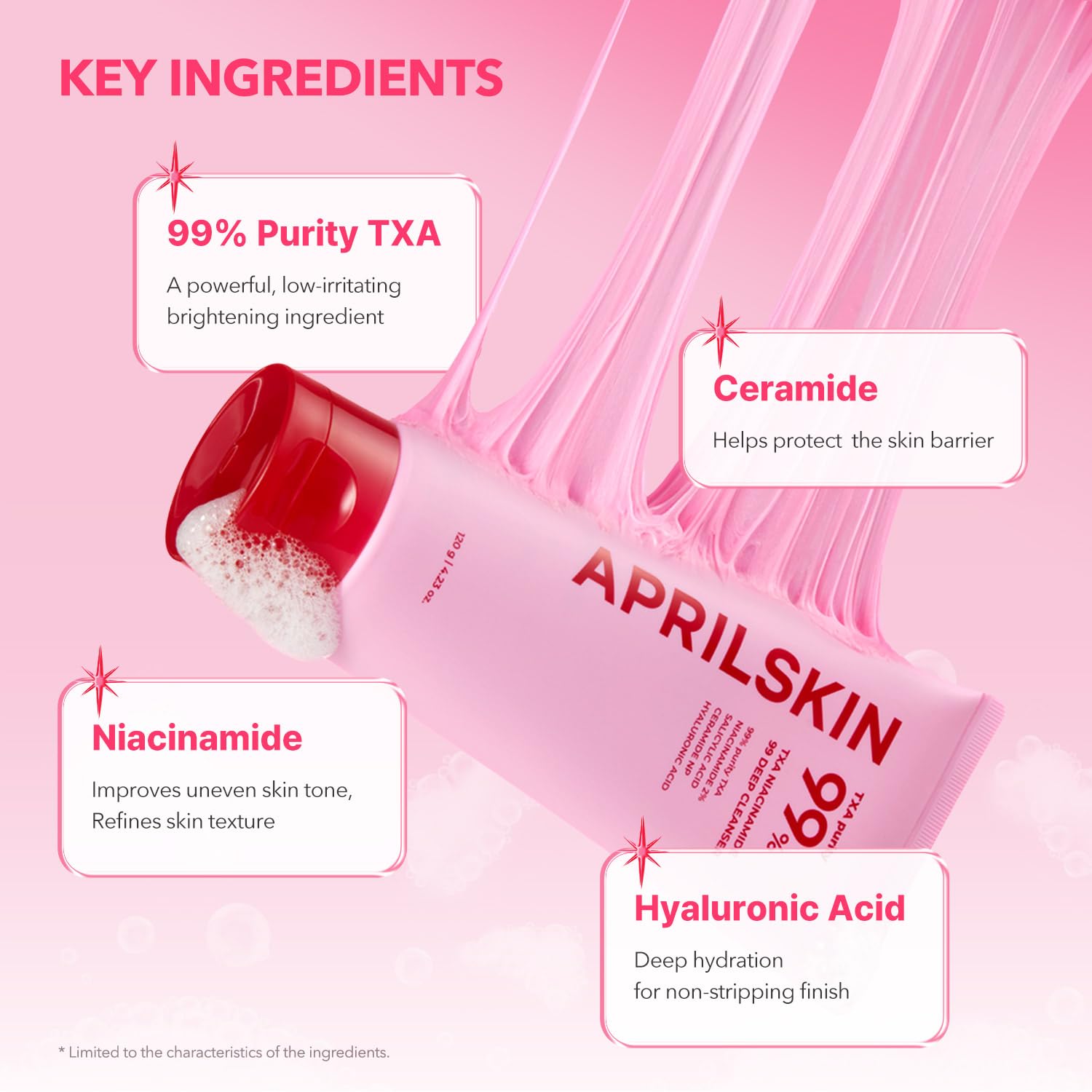 APRILSKIN - TXA Niacinamide 99 Deep Cleanser