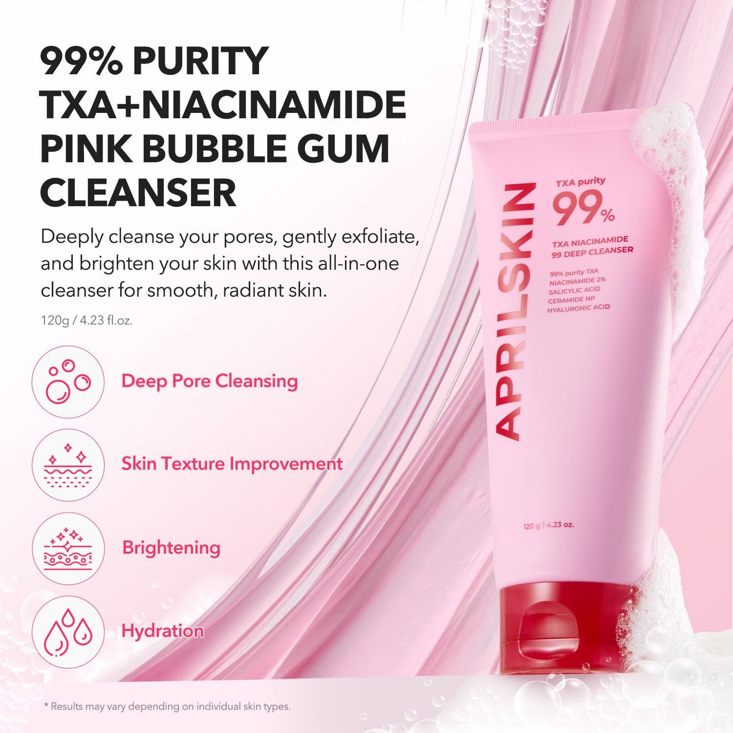 APRILSKIN - TXA Niacinamide 99 Deep Cleanser