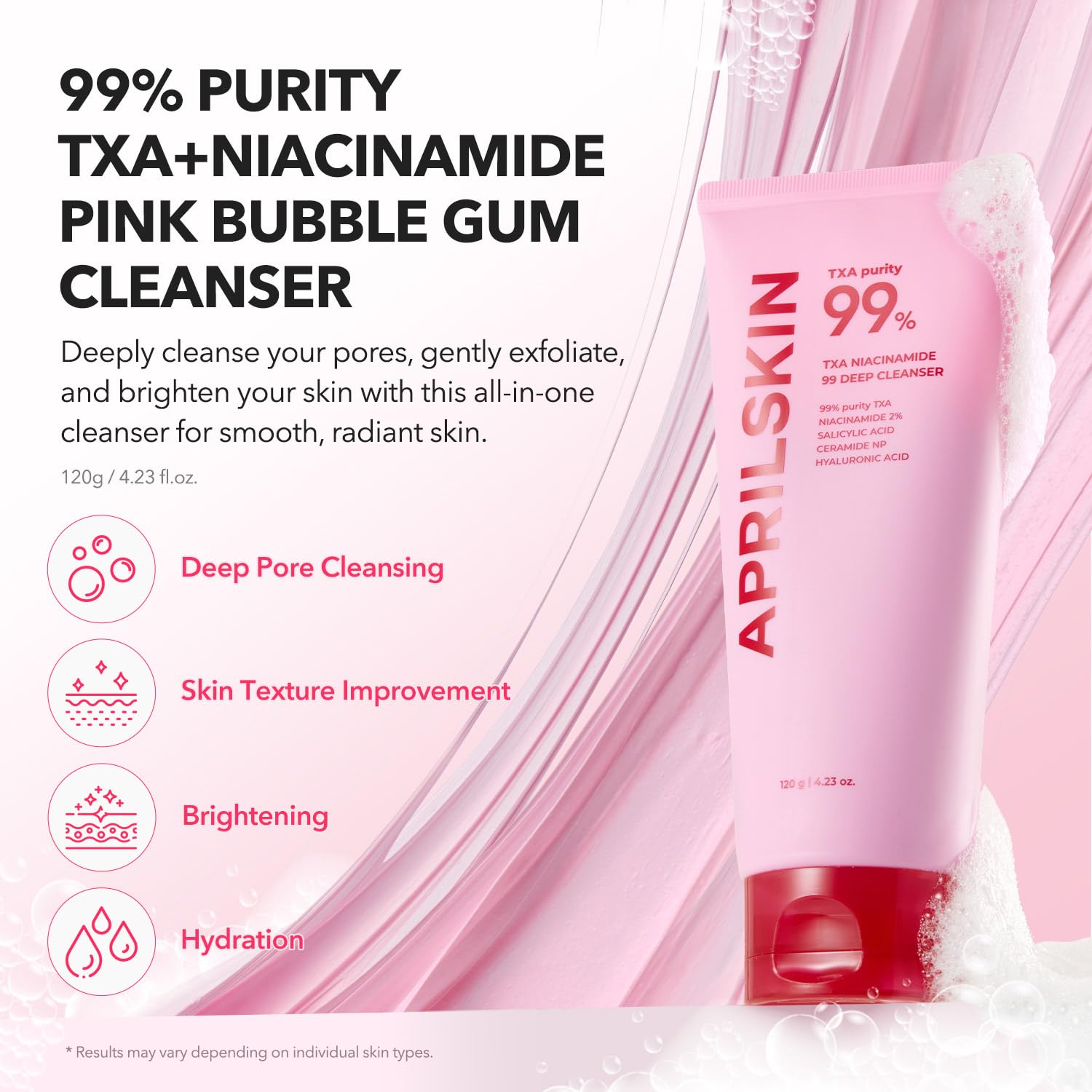 APRILSKIN - TXA Niacinamide 99 Deep Cleanser