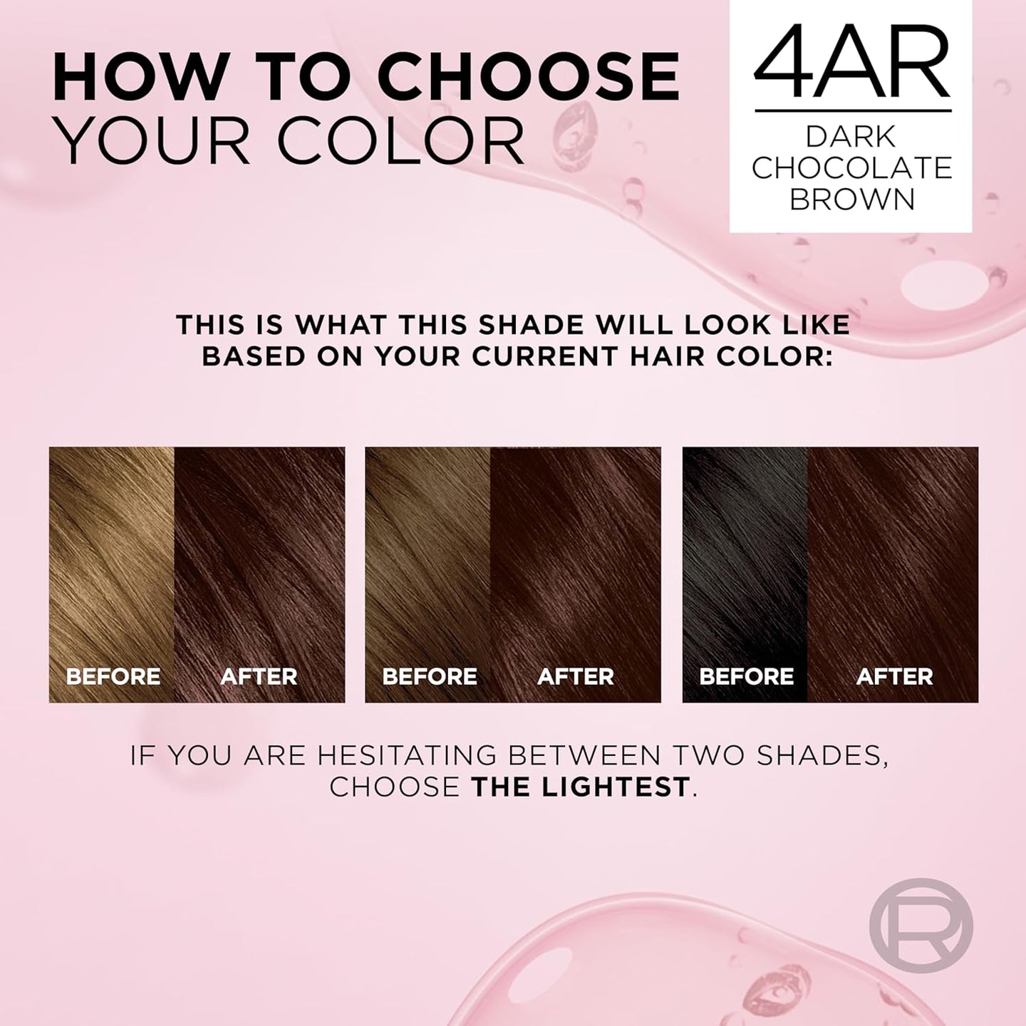 L'Oreal Paris Excellence Cool Creme Triple Care Hair Color - 4AR Dark Chocolate Brown