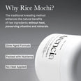 Arencia Black Tea Rice Mochi Cleanser