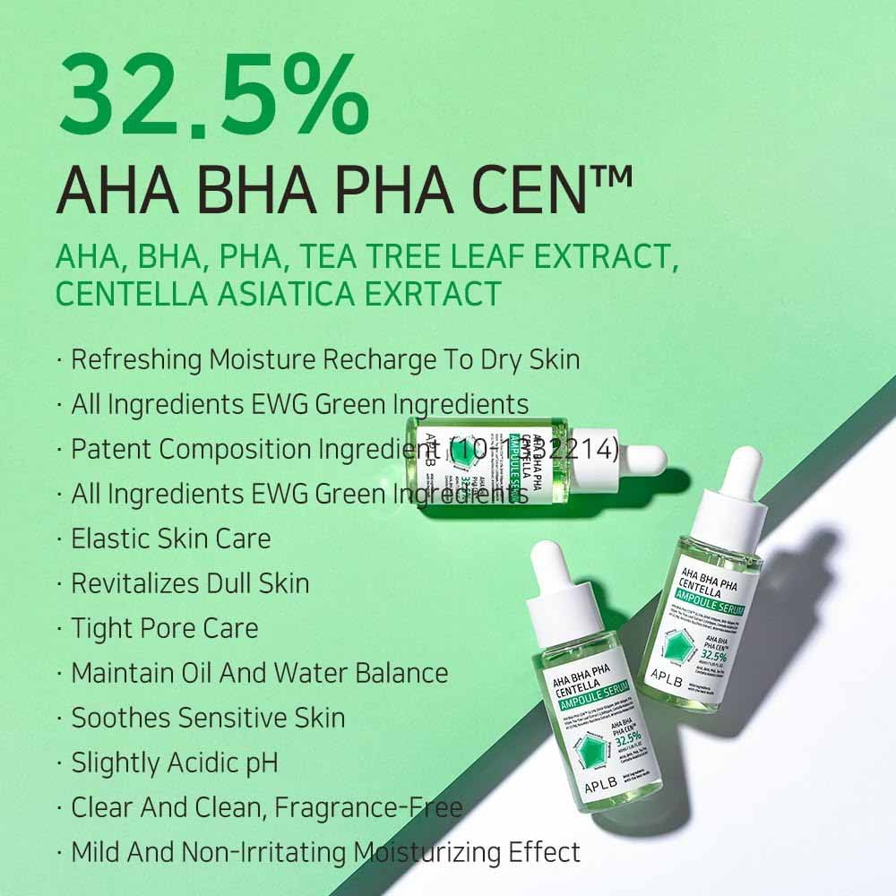 APLB AHA BHA PHA Centella Ampoule Serum