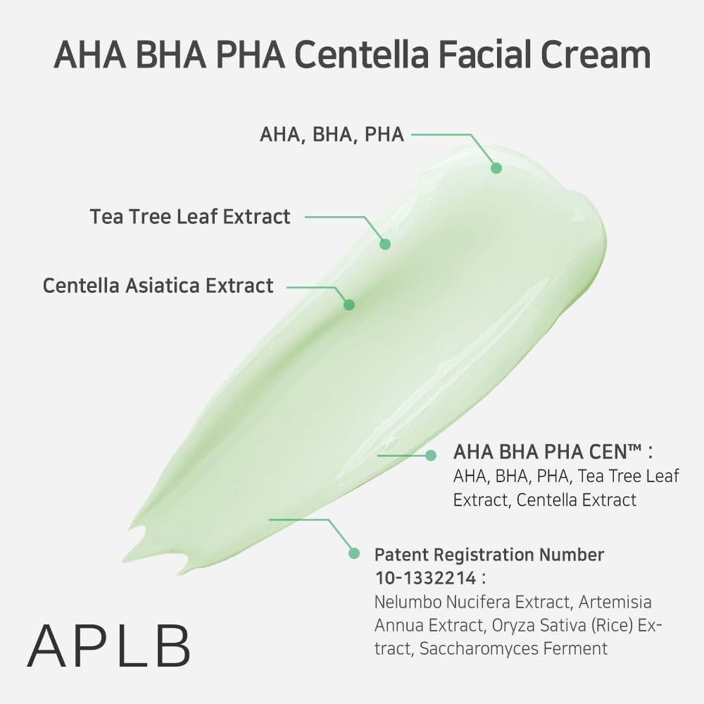 APLB AHA BHA PHA Centella Facial Cream