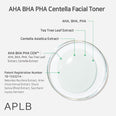 APLB AHA BHA PHA Centella Facial Toner