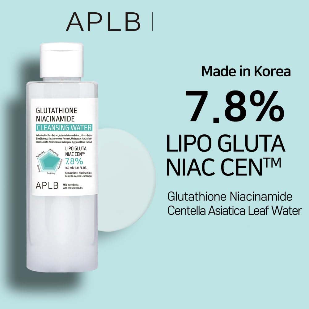 APLB Glutathione Niacinamide Cleansing Water