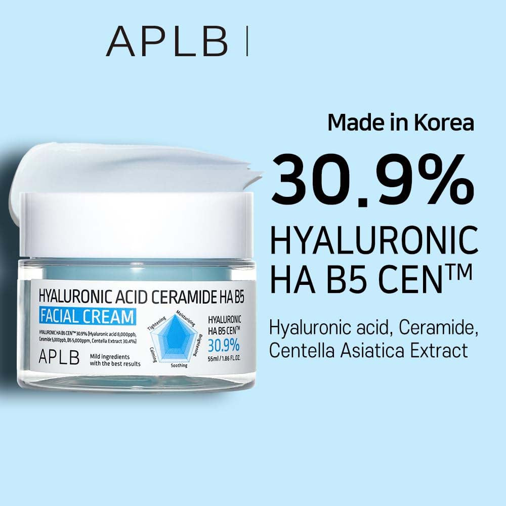APLB Hyaluronic Acid Ceramide HA B5 Facial Cream