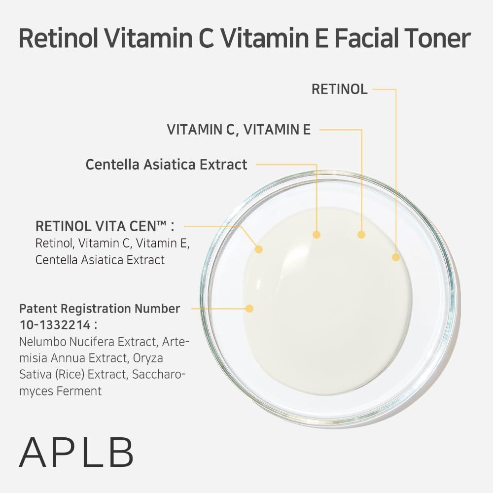 APLB Retinol Vitamin C Vitamin E Facial Toner
