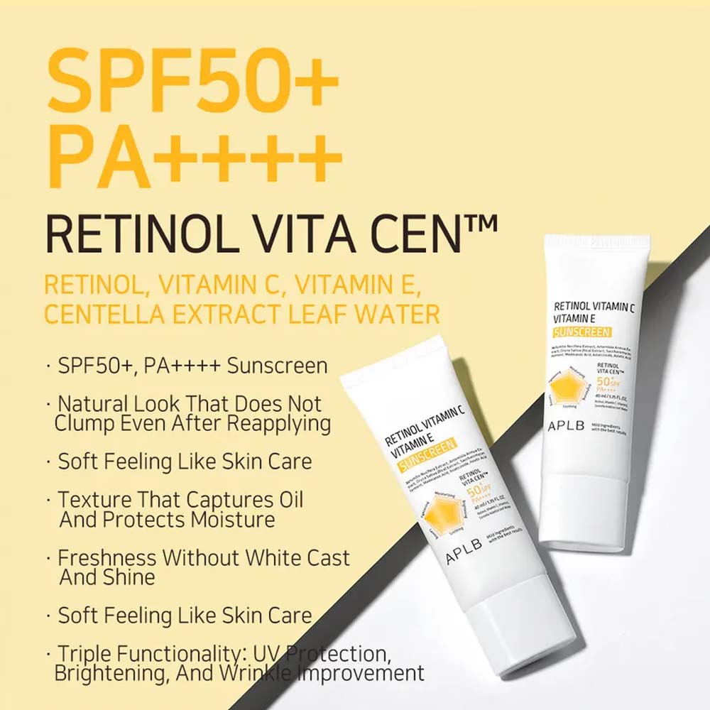 APLB Retinol Vitamin C Vitamin E Sunscreen