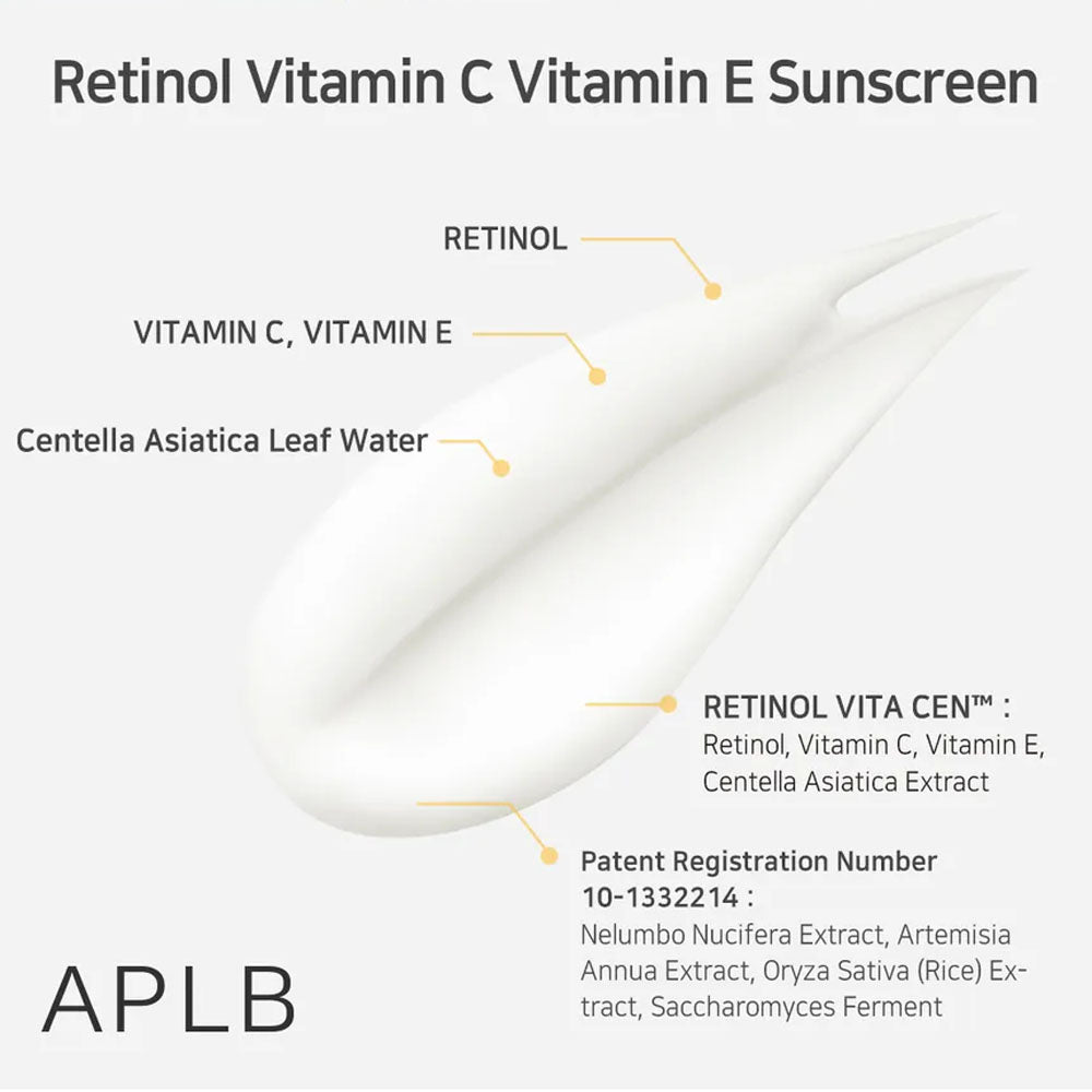 APLB Retinol Vitamin C Vitamin E Sunscreen
