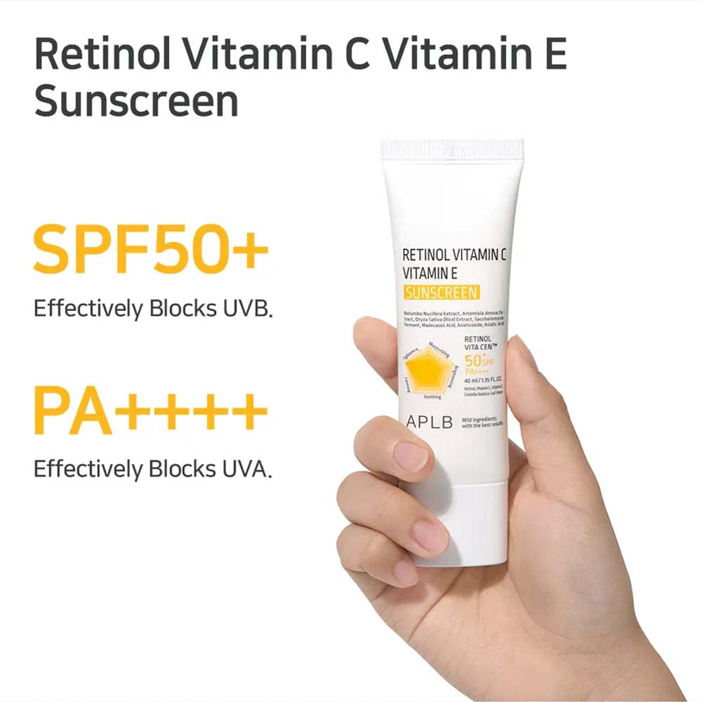 APLB Retinol Vitamin C Vitamin E Sunscreen