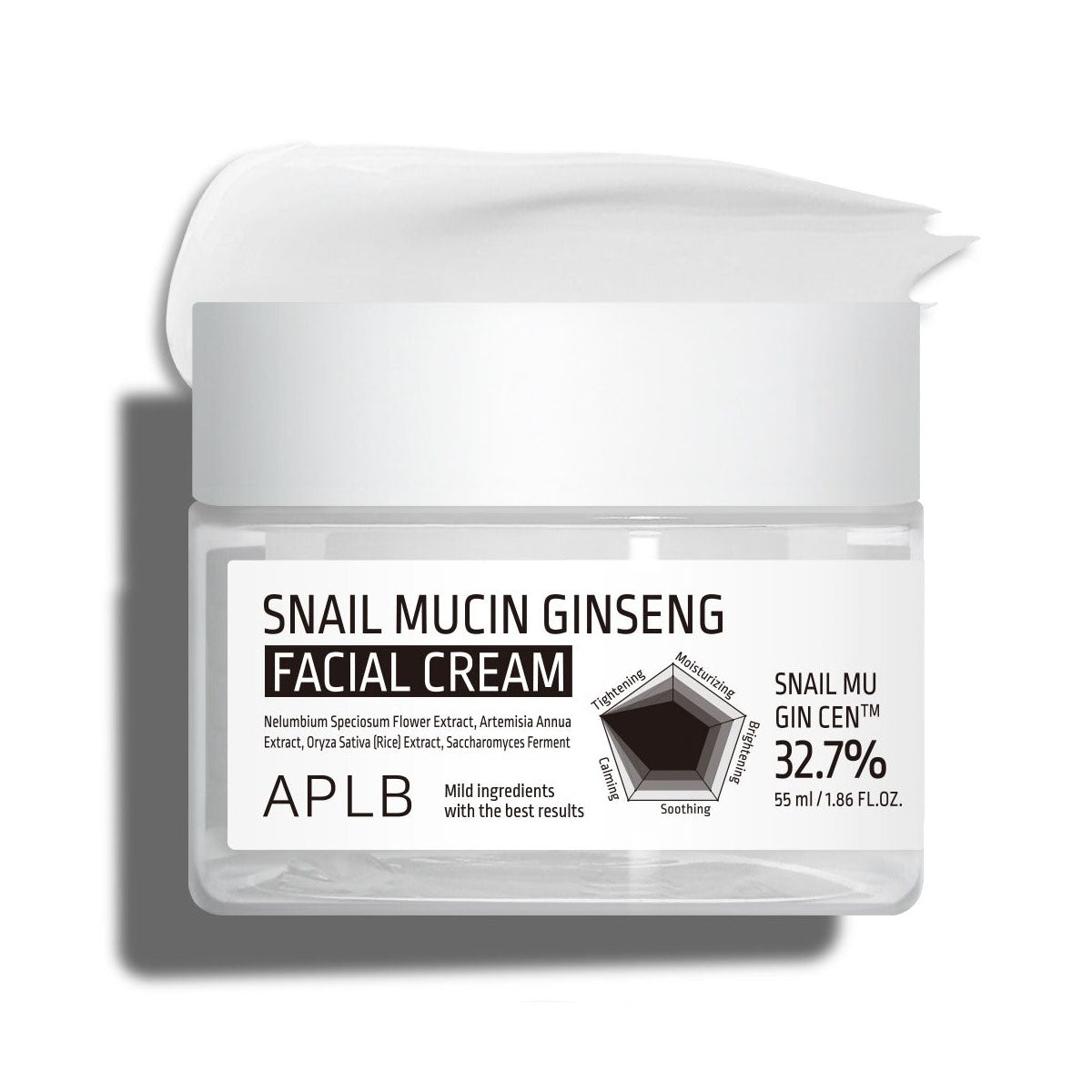 APLB Snail Mucin Ginseng Facial Cream