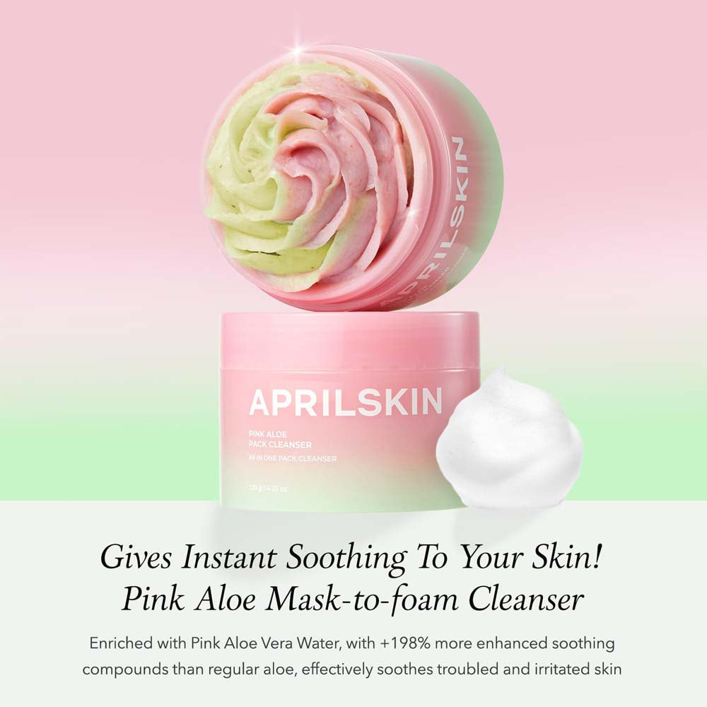 APRILSKIN Pink Aloe Pack Cleanser