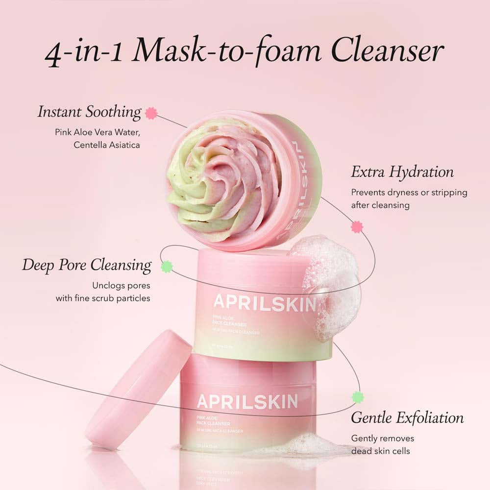 APRILSKIN Pink Aloe Pack Cleanser