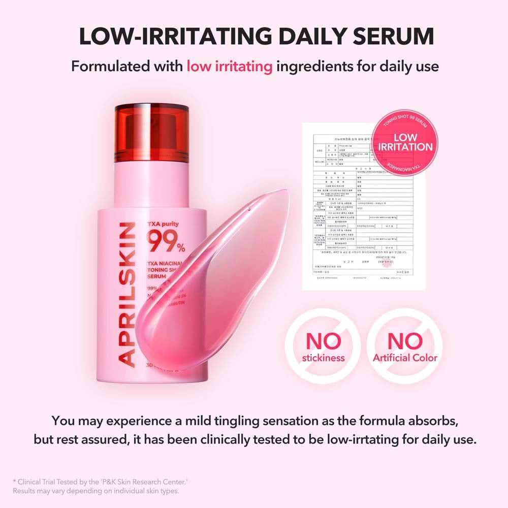 APRILSKIN TXA Niacinamide Toning Shot 99 Serum