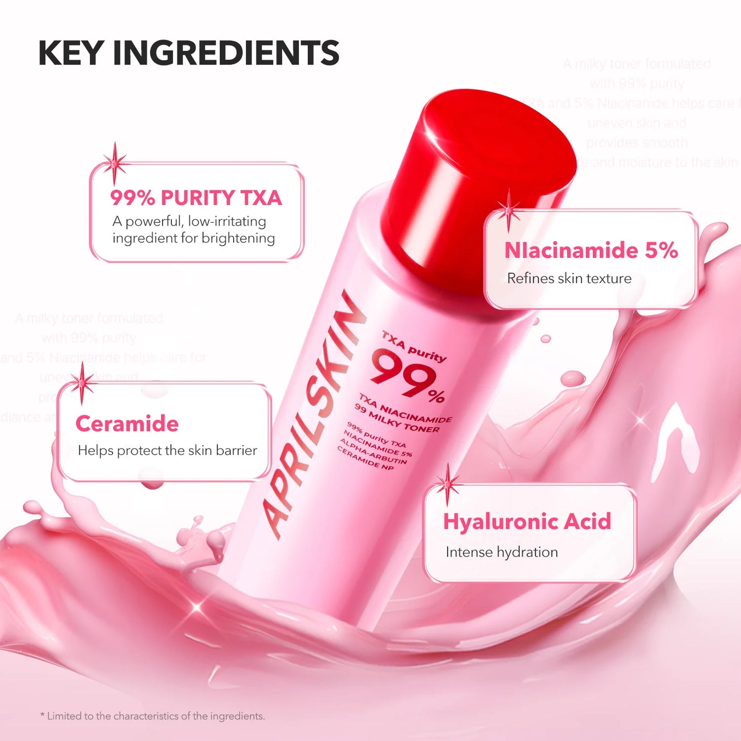 APRILSKIN - TXA Niacinamide 99 Milky Toner