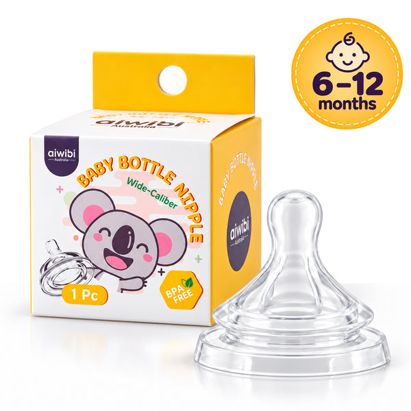 Aiwibi Baby Bottle Nipple L (6-12 months)