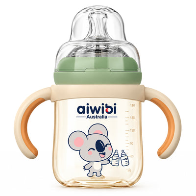 Aiwibi Baby PPSU Feeding Bottle (Green)