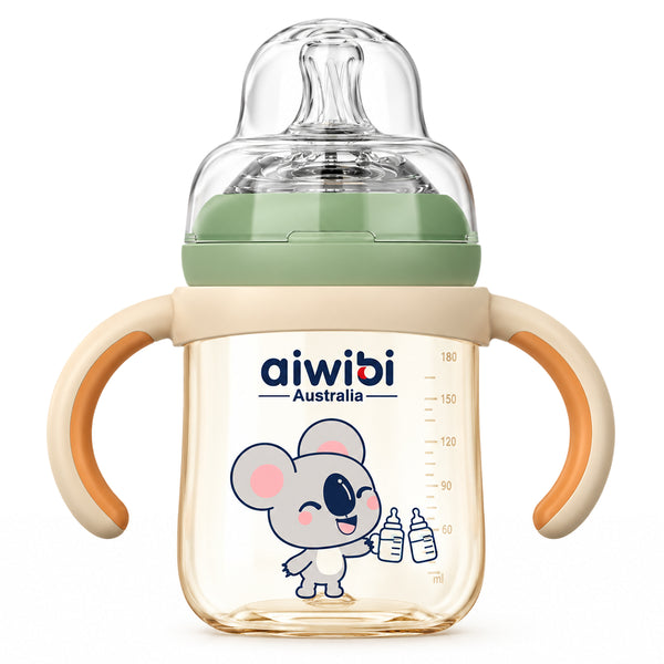 Aiwibi Baby PPSU Feeding Bottle (Green)