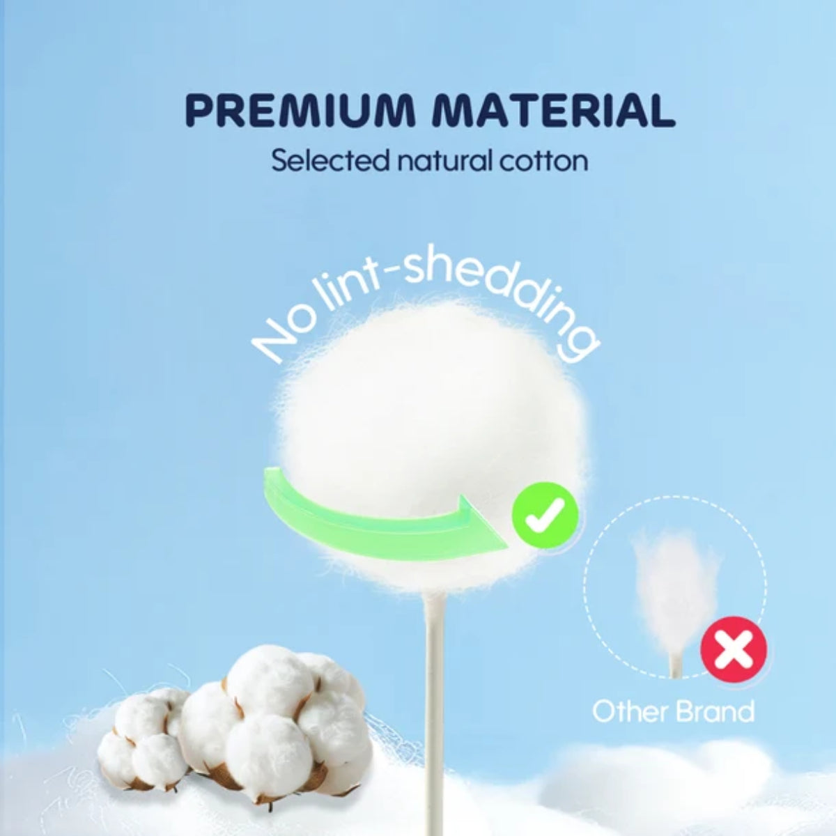 Aiwibi Baby Cotton Swab