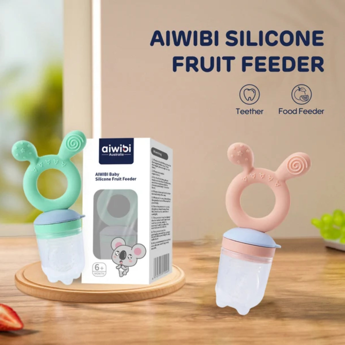Aiwibi Baby Silicone Fruit Feeder (6M+)