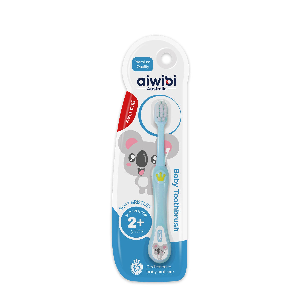 Aiwibi Baby Toothbrush for Baby 2 Years+