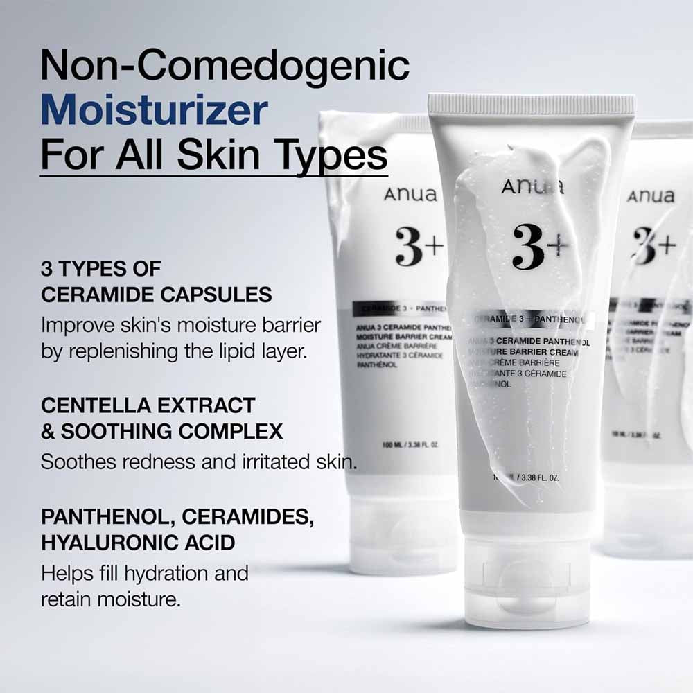 Anua 3 Ceramide Panthenol Moisture Barrier Cream