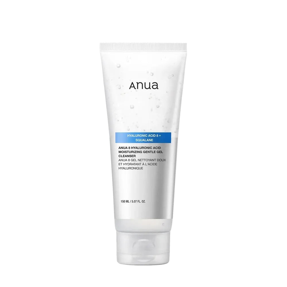 Anua 8 Hyaluronic Acid + Squalane Moisturizing Gentle Gel Cleanser