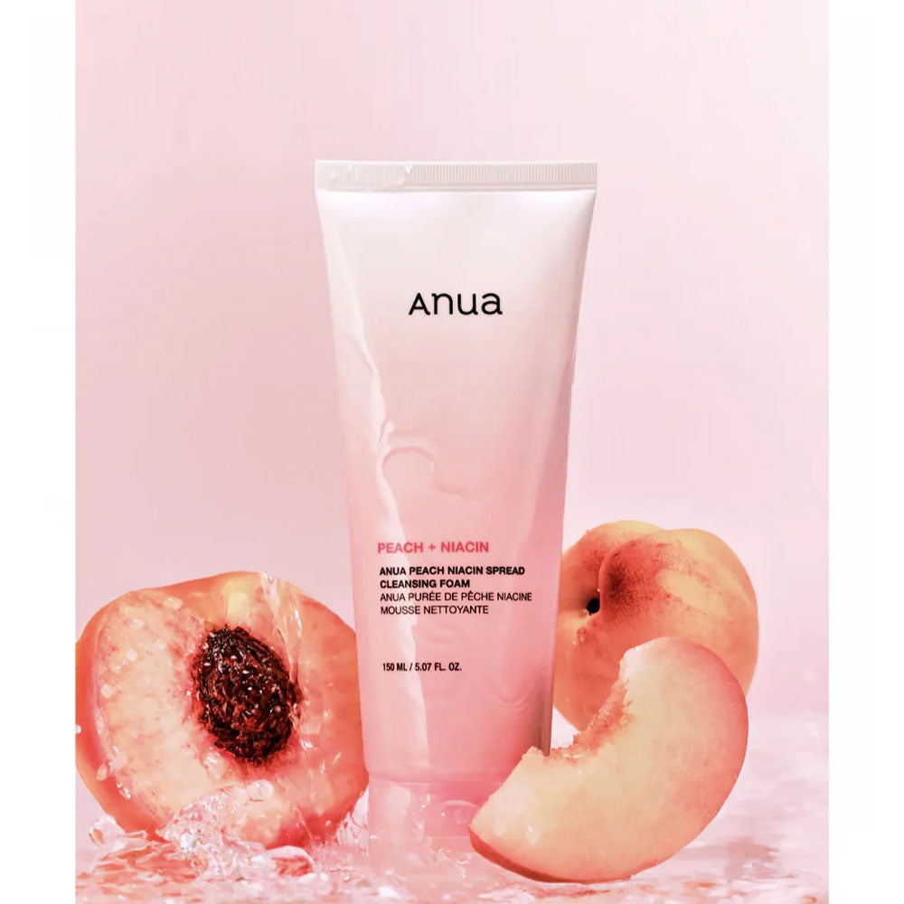 Anua Peach Niacin Spread Cleansing Foam