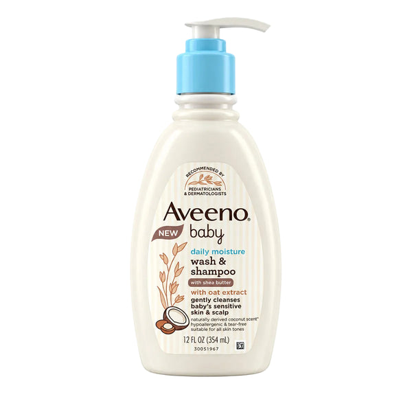 Aveeno Baby Daily Moisture 2-in-1 Body Wash & Shampoo