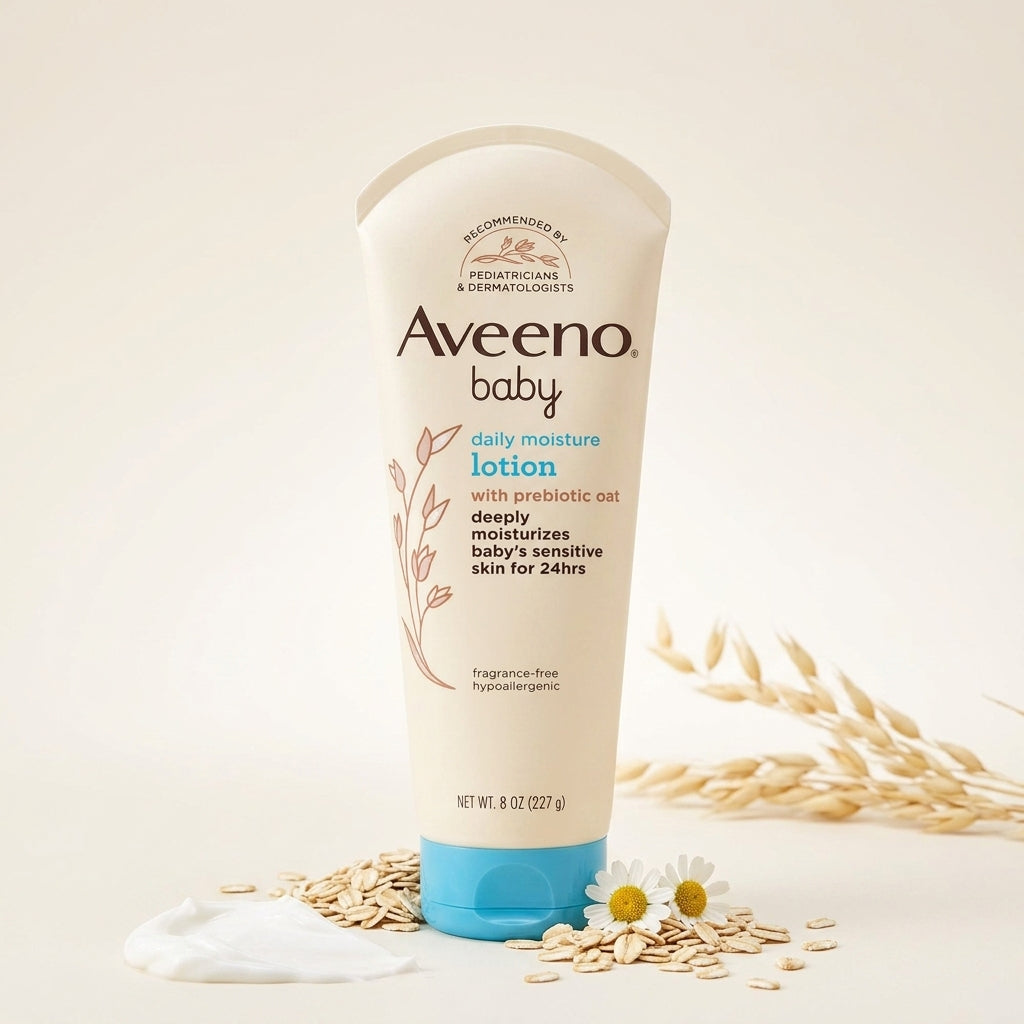 Aveeno Baby Daily Moisture Fragrance-Free Lotion