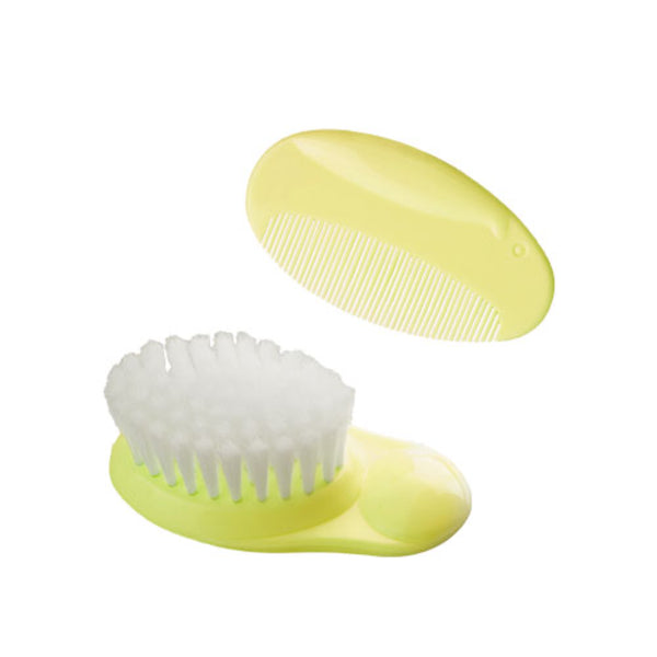 Farlin Baby Hair Comb & Brush Set