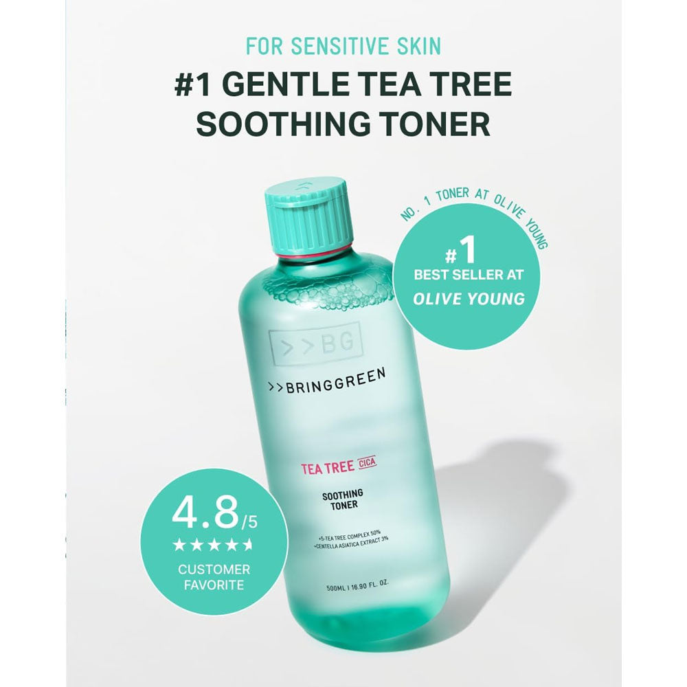 BRING GREEN Tea Tree CICA Soothing Toner