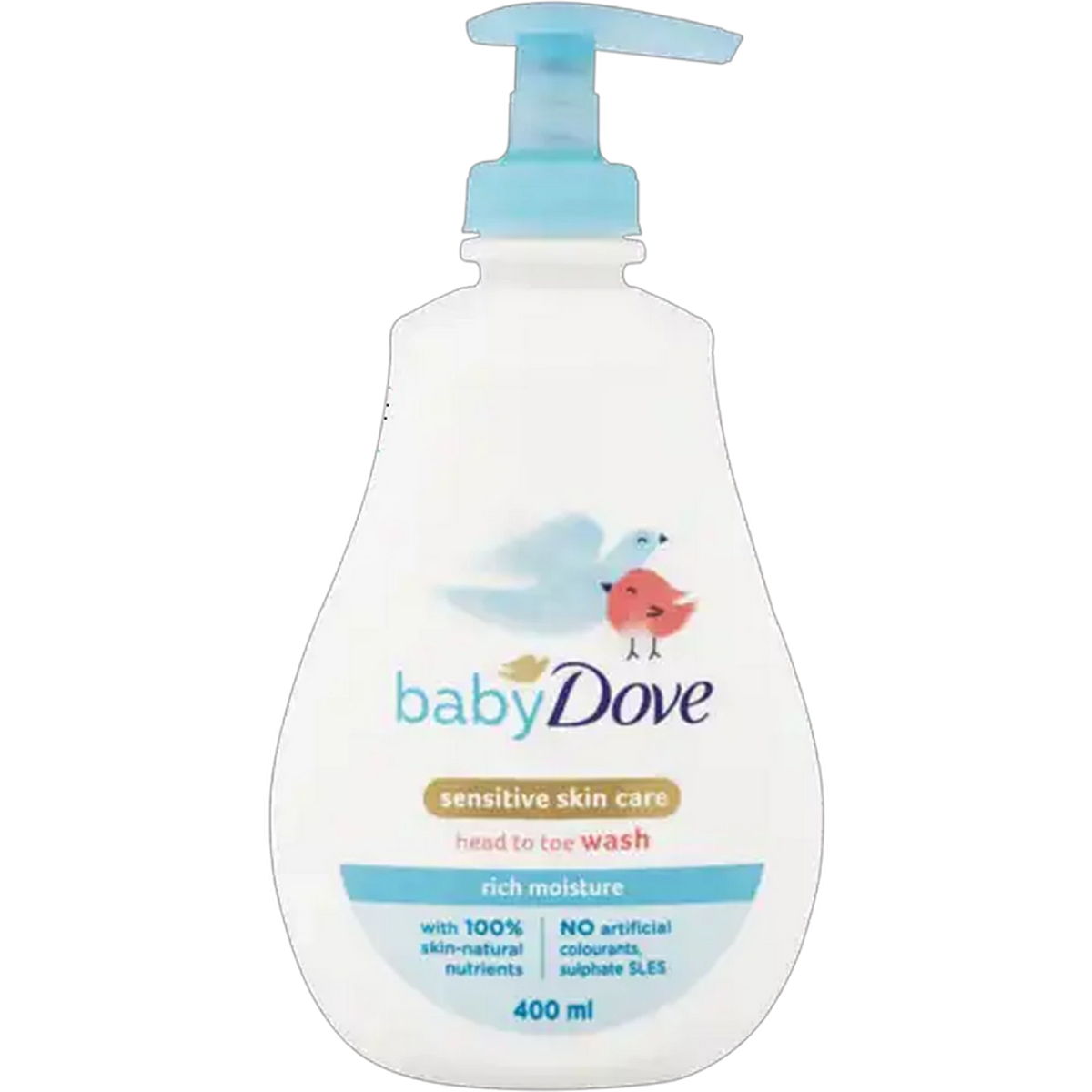Dove Baby Sensitive Skin Care With Rich Moisture Head to Toe Wash