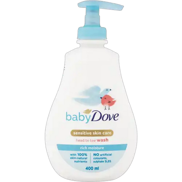 Dove Baby Sensitive Skin Care With Rich Moisture Head to Toe Wash